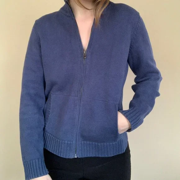 Blue Ralph Lauren Zip-up - Picture 2 of 6